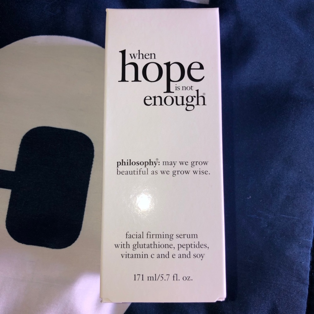 Philosophy When Hope is Not Enough